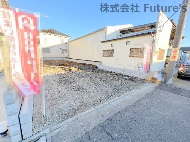 八潮市伊草　新築戸建　全１棟の外観|現地写真になります。