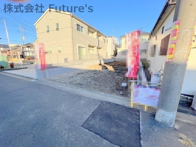 八潮市伊草　新築戸建　全１棟の外観|現地写真になります。