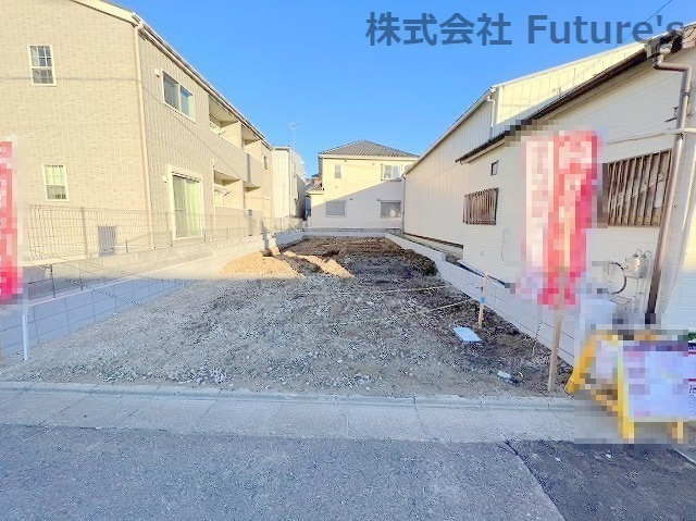 八潮市伊草　新築戸建　全１棟の外観|現地写真になります。