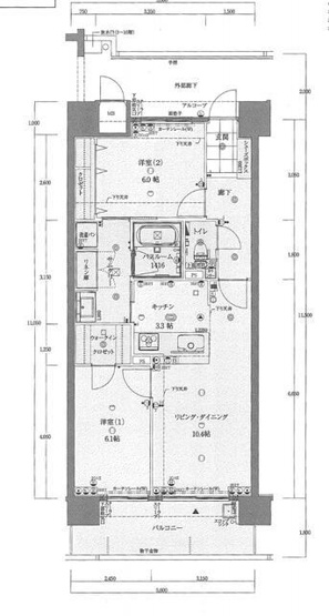 【間取り】 | アルファライフ博多南