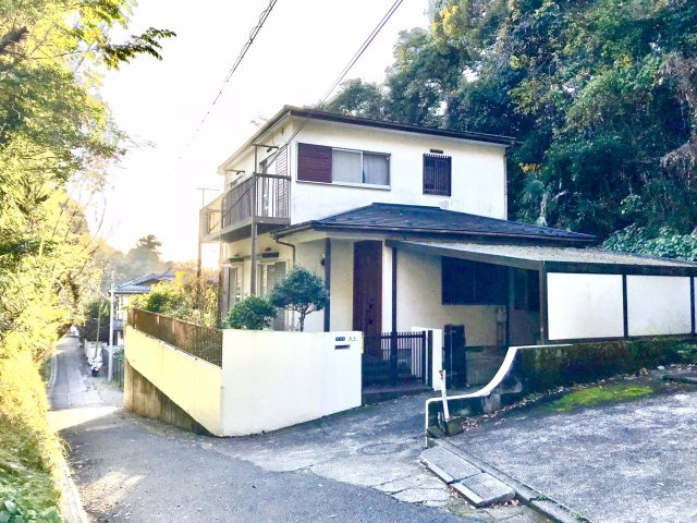 雪ノ下　鶴岡八幡宮の山の手閑静な住環境 戸建の外観|閑静な住環境です。