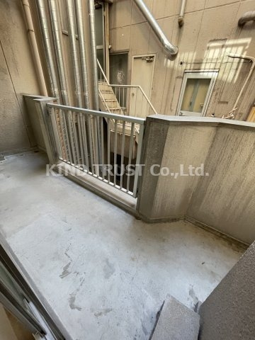 D・Sハイツ同心のバルコニー|開放的で明るい空間を演出してくれるバルコニーです