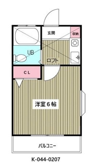 【間取り】 | メゾン高橋B棟