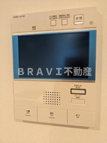 シーズンフラッツ大手前 BRAVI不動産のセキュリティ|【シーズンフラッツ大手前】モニター付きインターホン