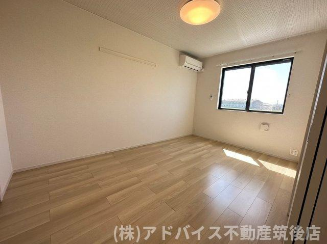 筑後市大字長浜のアパートの寝室