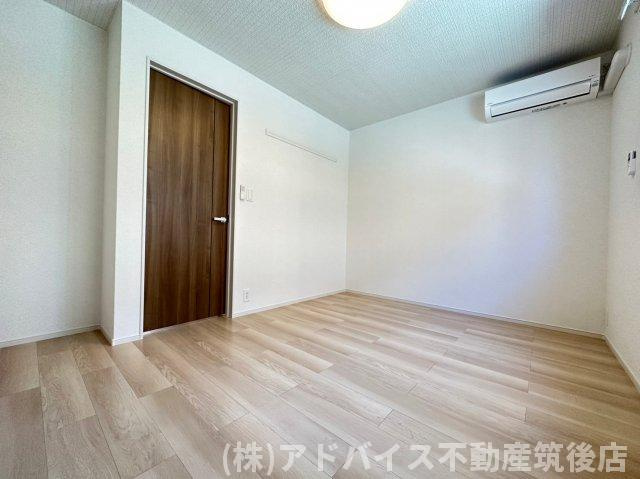 筑後市大字長浜のアパートの寝室