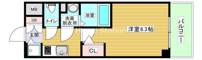 【間取り】 | エスリードレジデンス大阪ウエストコート