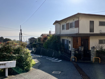 【前面道路含む現地写真】 | 大津市苗鹿2丁目24-12　売土地