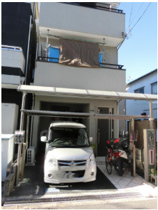 中古戸建　大東市灰塚1丁目（平成18年築）の外観