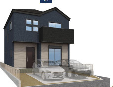 【外観パース】 | 【名古屋市西区こも原町181新築戸建3号棟】★仲介手数料無料★（