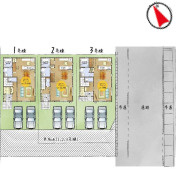 【区画図】 | 【名古屋市西区こも原町181新築戸建3号棟】★仲介手数料無料★（
