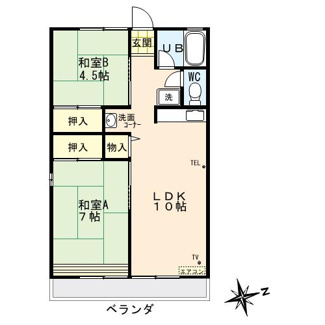 【間取り】 | 妙見ハイツ
