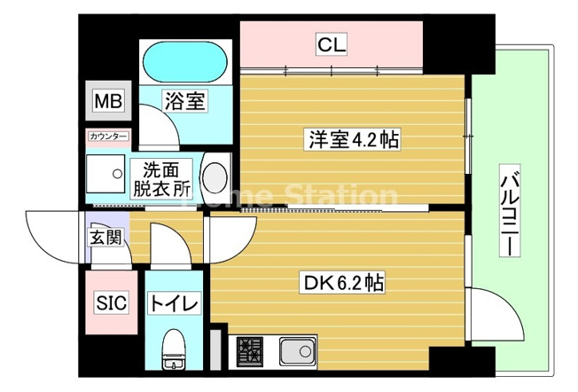 【間取り】 | エステムコート大阪福島Ⅱレイヤー