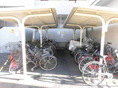 【その他共用部分】 | 徳山駅前スカイマンション | 駐輪場もあります。