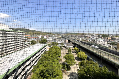 【展望】 | ローズマンション藤ノ森Ｂ棟 | ベランダからの眺望も良好ですね！洗濯物がたくさん干せてよく乾きます（＾◇＾）