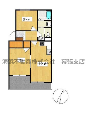 【間取り】 | ソレイユ幕張