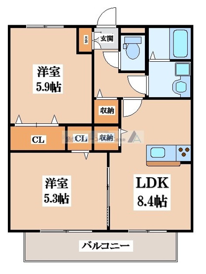 【間取り】 | アルシオネ