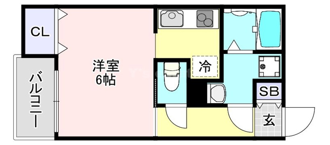 【間取り】 | フェリーチェ下小阪