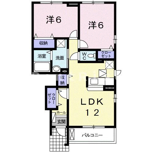 グランツＡの間取り|間取図