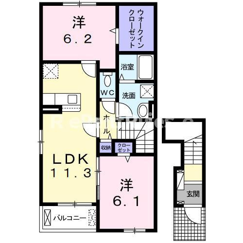 トゥインクルの間取り|間取図