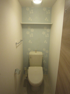 【トイレ】 | ルークス花園 | 落ち着いたトイレです