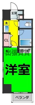 仲介手数料0！！マリオン城西の間取り