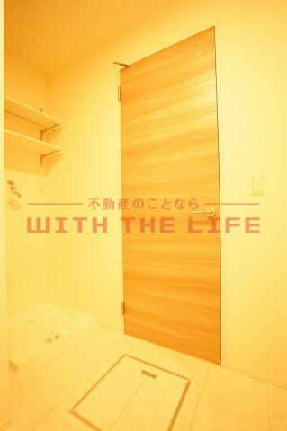 the Terrace御井町【キャッシュバック対象物件】の洗面所|脱衣スペースもあります