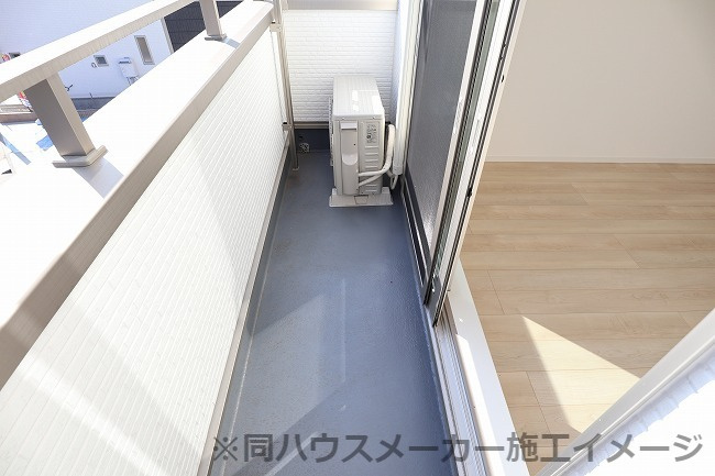 Koletあきる野のバルコニー|※同ハウスメーカー施工イメージです。