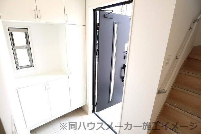 Koletあきる野の玄関|※同ハウスメーカー施工イメージです。