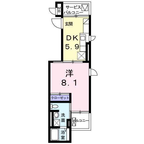 【間取り】 | ラ・ルミエール湘南 | 間取図