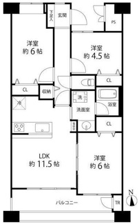 【間取り】 | ブールヴァル舞岡