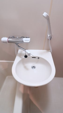 ルミエール霞ヶ丘の洗面所