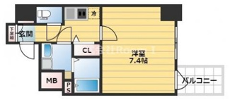 【間取り】 | プレサンス上町台リベルテ
