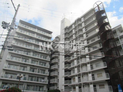 【外観】 | 永和グランドハイツ（河内永和賃貸） | 外観は落ち着いています