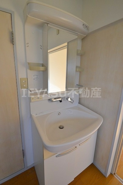 緑樹園コーポの洗面所