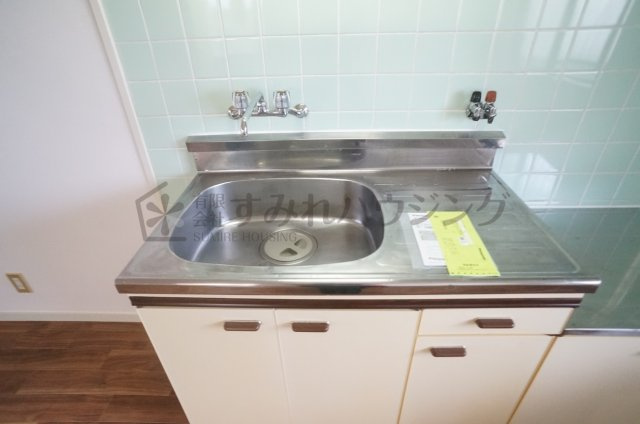 三笠グリーンハイツのキッチン