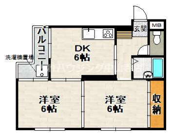 FFハイツの間取り