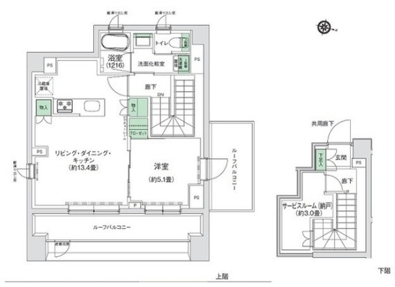 【間取り】 | スタイリオ三軒茶屋