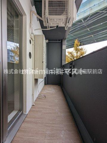 エステムコート大阪福島Ⅱレイヤーのバルコニー