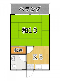 【間取り】 | 比嘉アパート