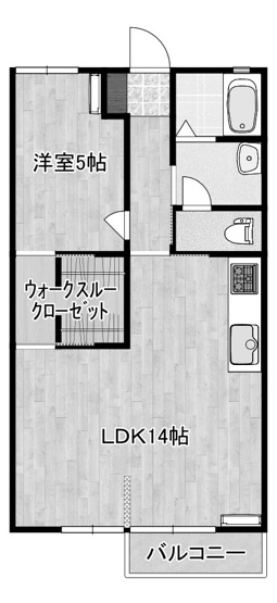 【間取り】 | グランシャリオC