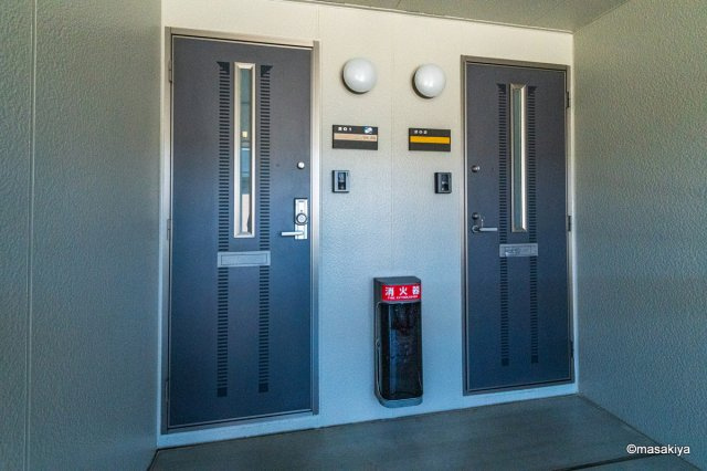 アムール宮沖　Aのエントランス