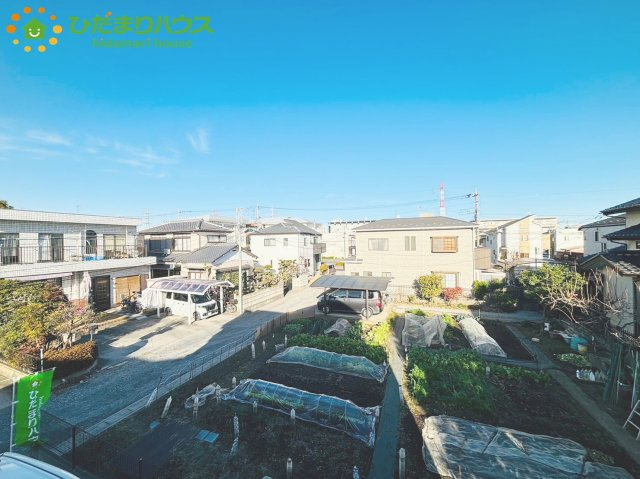 上尾市上　中古一戸建ての展望|前面に建物がないのでお洗濯物がよく乾きます(^^)/