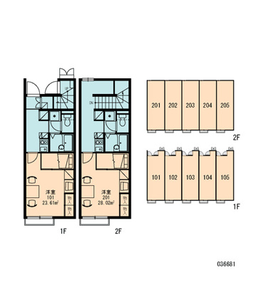 【区画図】 | カーサ新西