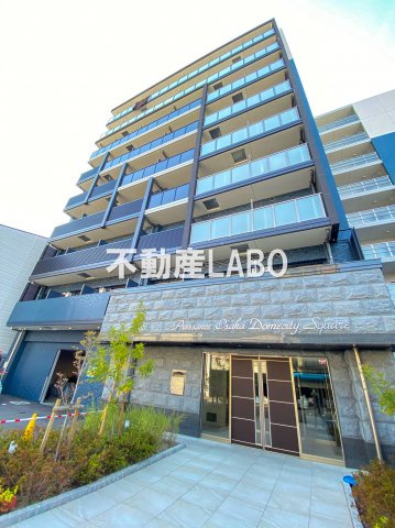 プレサンスOSAKA DOMECITYスクエアの外観