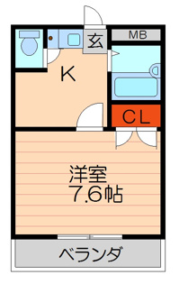 【間取り】 | Ｍプラザ西三荘駅前