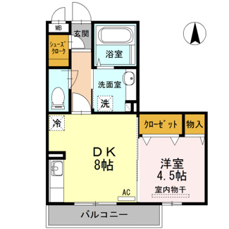 【間取り】 | ヴィーブルＦ