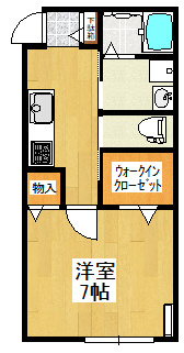 Wind　Plumの間取り