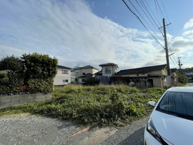 松江町土地の前面道路含む現地写真