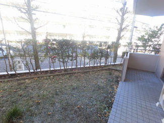 【展望】 | １１．９５平米の専用庭です。